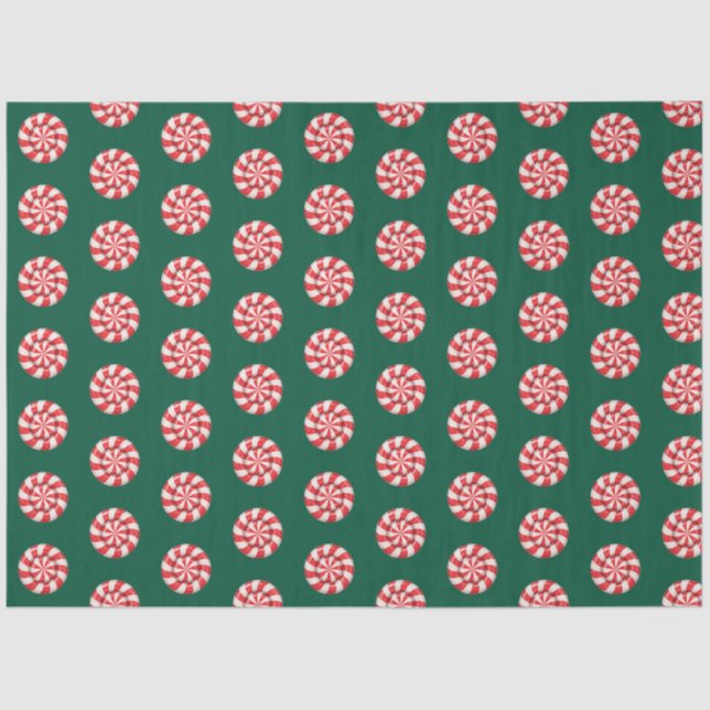 Papel De Seda Christmas red tissue paper (Anverso)