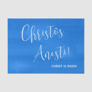 Papel De Seda Christos Anesti! ¡Cristo es Risen!