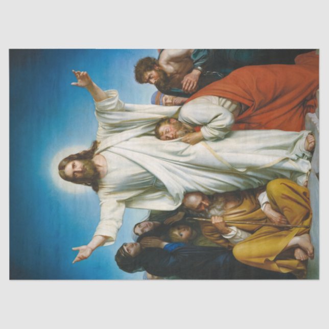 Papel De Seda Christus Consolator por Carl Bloch (Anverso)