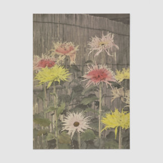 Papel De Seda Chrysanthemums by Ogawa Kazumasa