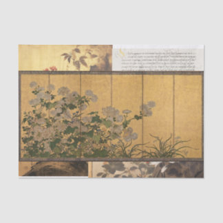 Papel De Seda Chrysanthemums Coromandel Screens