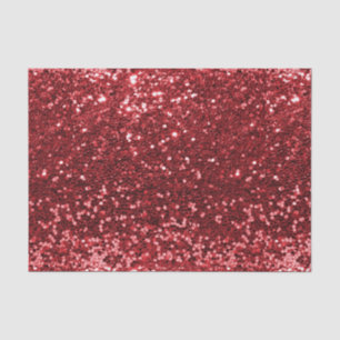 Papel De Seda Chunky Confetti Purpurina Sparkle Red