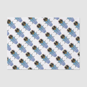 Papel De Seda Cicada negra