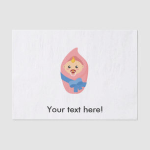 Papel De Seda Cíclica de recién nacidos