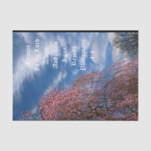 Papel De Seda Cielo de abril con filipinas 4:4