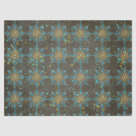 Papel De Seda Cielo de constelación de estrellas de plata de oro