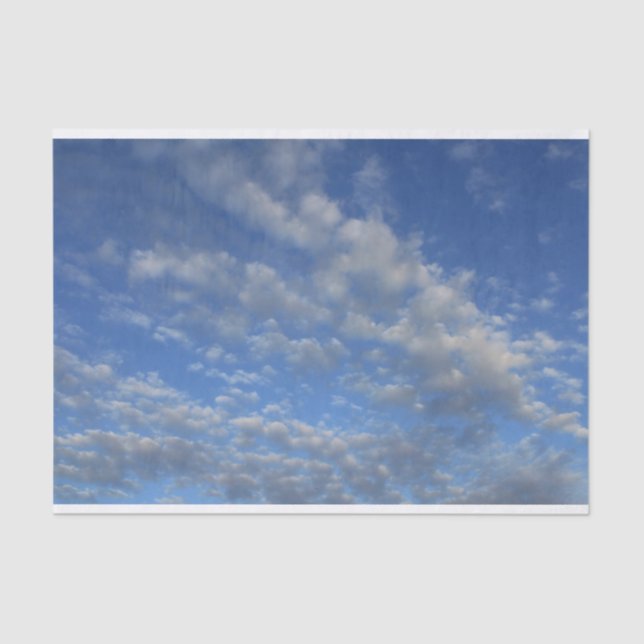 Papel De Seda Cielo nublado (Anverso)