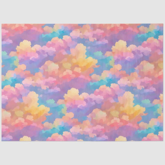 Papel De Seda Cielos de Verano (Anverso)