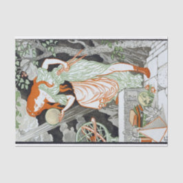 Papel De Seda Ciencia femenina por Eugene Grasset