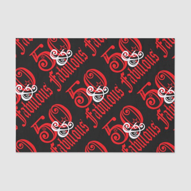 Papel De Seda Cincuenta y fabuloso (Anverso)