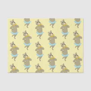 Papel De Seda Cindy Bear Playful Pose