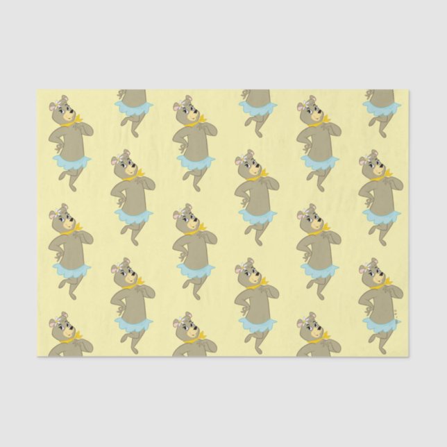 Papel De Seda Cindy Bear Playful Pose (Anverso)