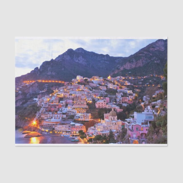 Papel De Seda Cinque Terre, Italia (Anverso)