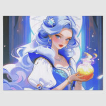 Cinta azul de la posición de la bruja Halloween re