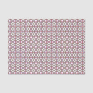 Papel De Seda Cinta de flores de mosaico rosa rosa de Barcelona