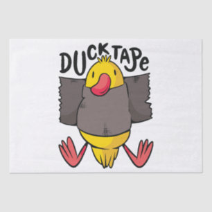 Papel De Seda Cinta de Pato Divertida