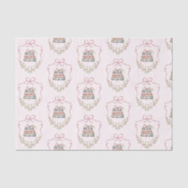 Papel De Seda Cinta rosada de nuevo capítulo Bow Ducha de bebé d