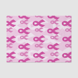 Papel De Seda Cintas rosadas/Ligeras... Cáncer de mama