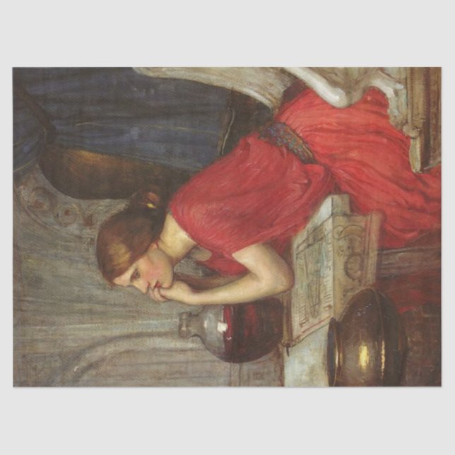 Papel De Seda Circe de John William Waterhouse - 1911 (Anverso)