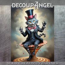 Circo victoriano Gato Cheshire - Desengaño