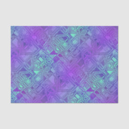 Papel De Seda circuitos de caramelo - azul berry :