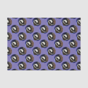 Papel De Seda Círculo de Cabeza de Codorniz Bobwhite