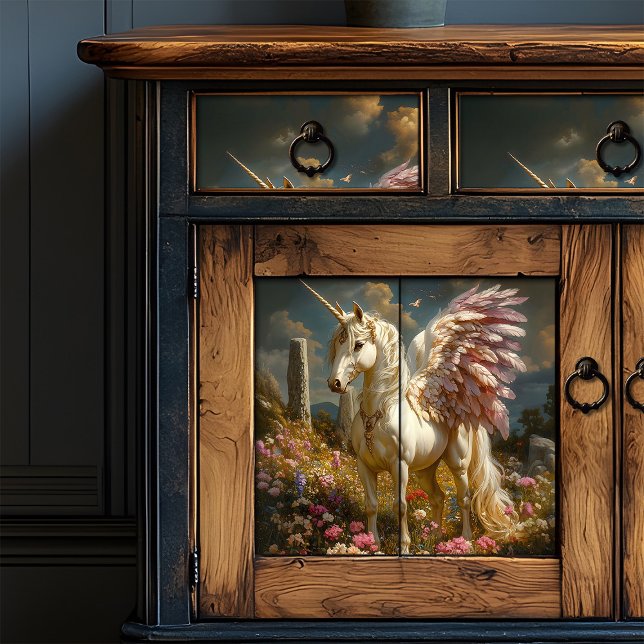 Papel De Seda Círculo de piedra de alas púrpura del Pegasus blan (Subido por el creador)