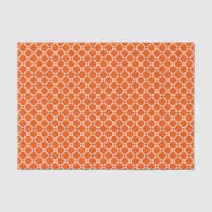 Papel De Seda Círculo del patrón Naranja de Halloween para niños