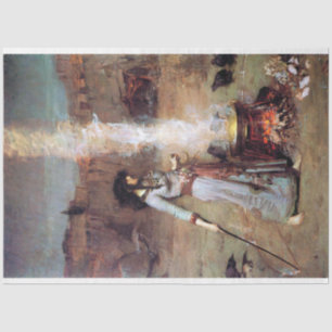 Papel De Seda Círculo mágico, John William Waterhouse