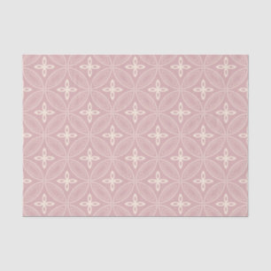 Papel De Seda Círculos elegantes en el papel seda polvoriento
