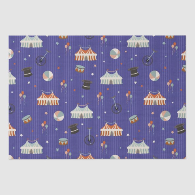 Papel De Seda Circus Fun (Anverso)