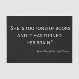 Papel De Seda Cita de mujeres pequeñas II - Estilo clásico