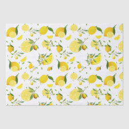 Papel De Seda Cítricos TROPICAL SUMMER FRUIT Naranja limones Sli