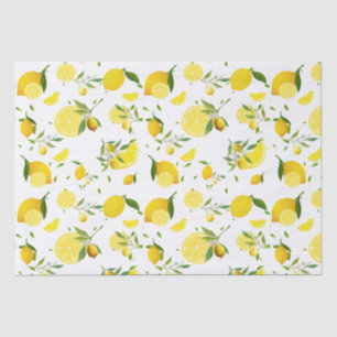 Papel De Seda Cítricos TROPICAL SUMMER FRUIT Naranja limones Sli