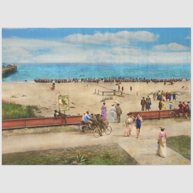 Papel De Seda City - Palm Beach FL - Palm Beach Florida 1905 (Anverso)
