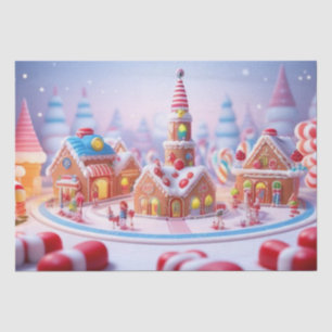 Papel De Seda Ciudad de Candyland/Fantasía