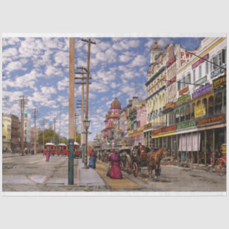 Papel De Seda Ciudad - Nueva Orleans, la era victoriana de 1887