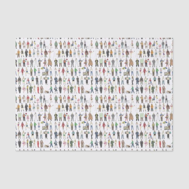 Papel De Seda Ciudadanos de la ciudad de Nueva York (Anverso)