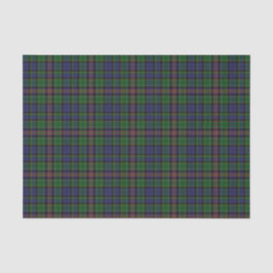 Papel De Seda Clan Allison Tartan Plaid Tissue Paper