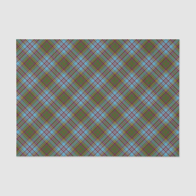 Papel De Seda Clan Anderson Tartan Tissue Paper (Anverso)