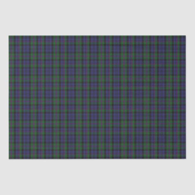 Papel De Seda Clan Baird Tartan Plaid (Anverso)