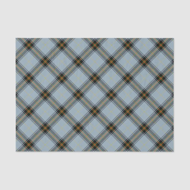 Papel De Seda Clan Bell Tartan (Anverso)