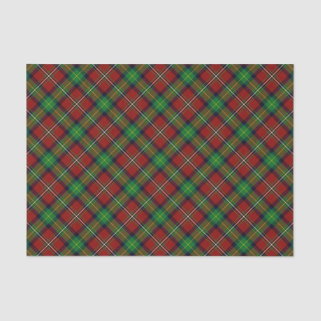Papel De Seda Clan Boyd Tartan (Anverso)