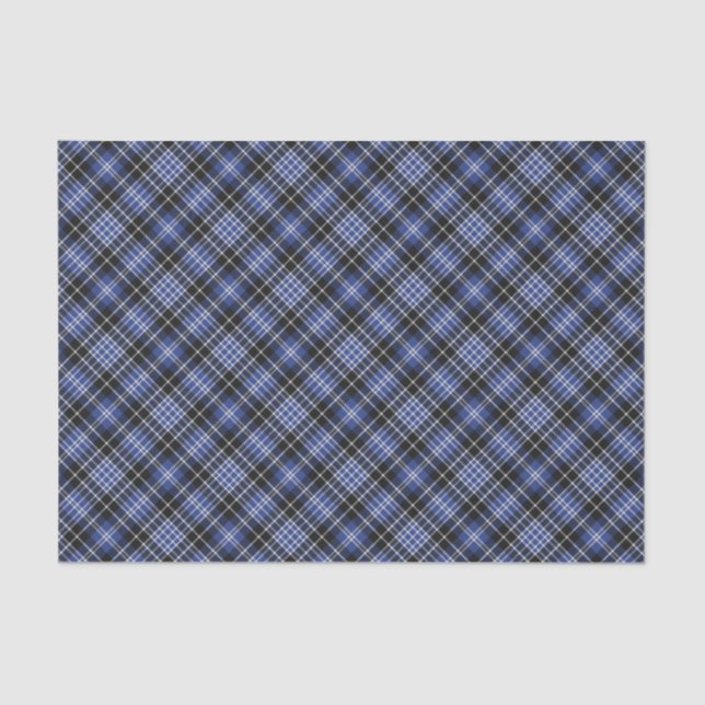 Papel De Seda Clan Clark Tartan (Anverso)