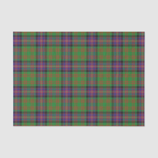 Papel De Seda Clan Cochrane Tartan (Anverso)