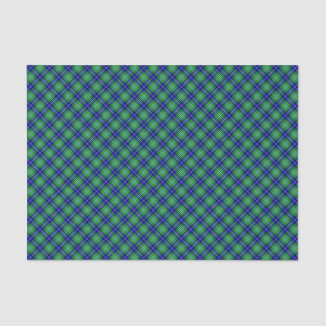 Papel De Seda Clan Douglas Tartan (Anverso)