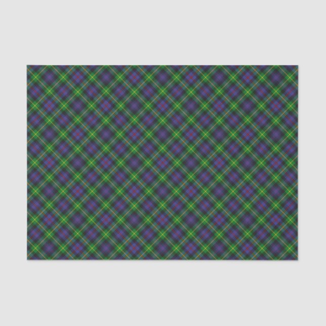 Papel De Seda Clan Farquharson Tartan Tissue Paper (Anverso)