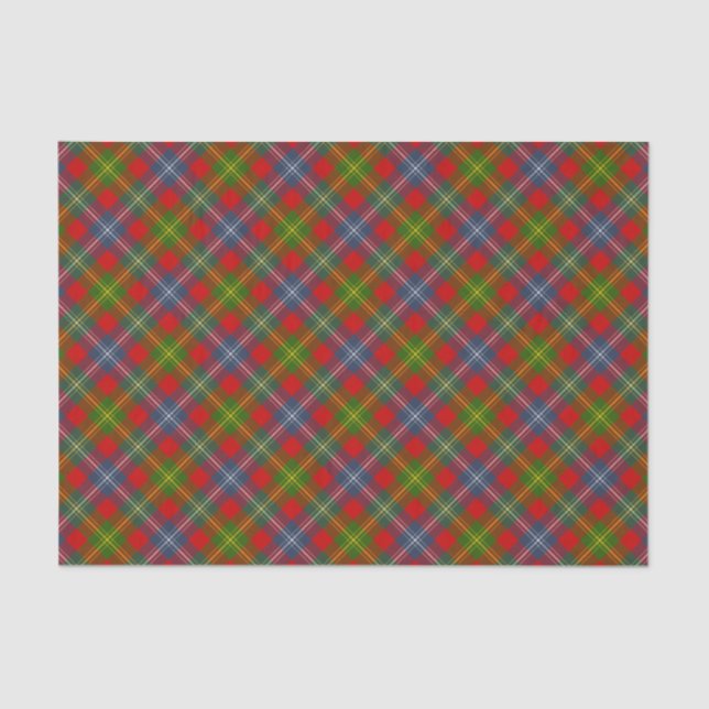 Papel De Seda Clan Forrester Tartan (Anverso)