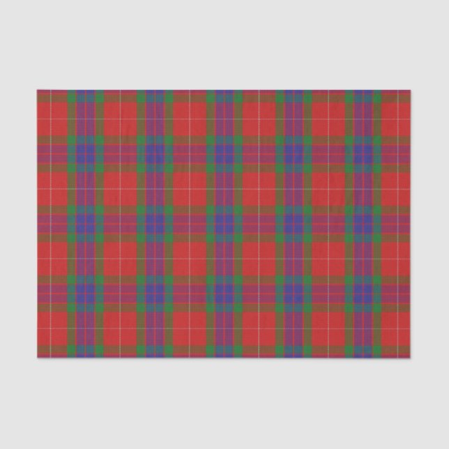 Papel De Seda Clan Fraser Tartan (Anverso)