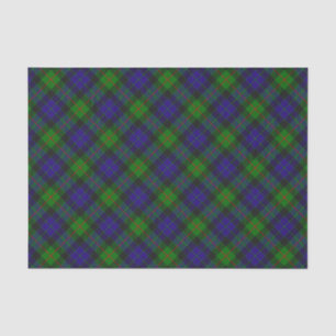 Papel De Seda Clan Gunn Tartan Tissue Paper